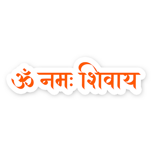 Om Namah Shivay Bumper Sticker