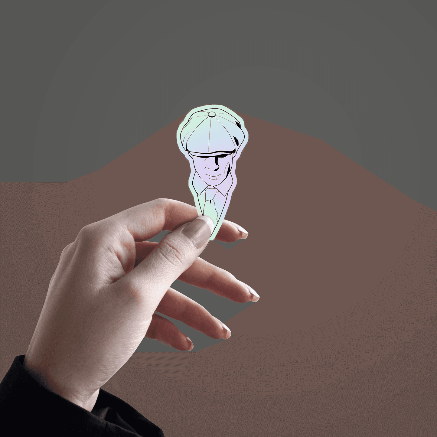 Thomas Shelbey Holographic Sticker - sticckiz.com