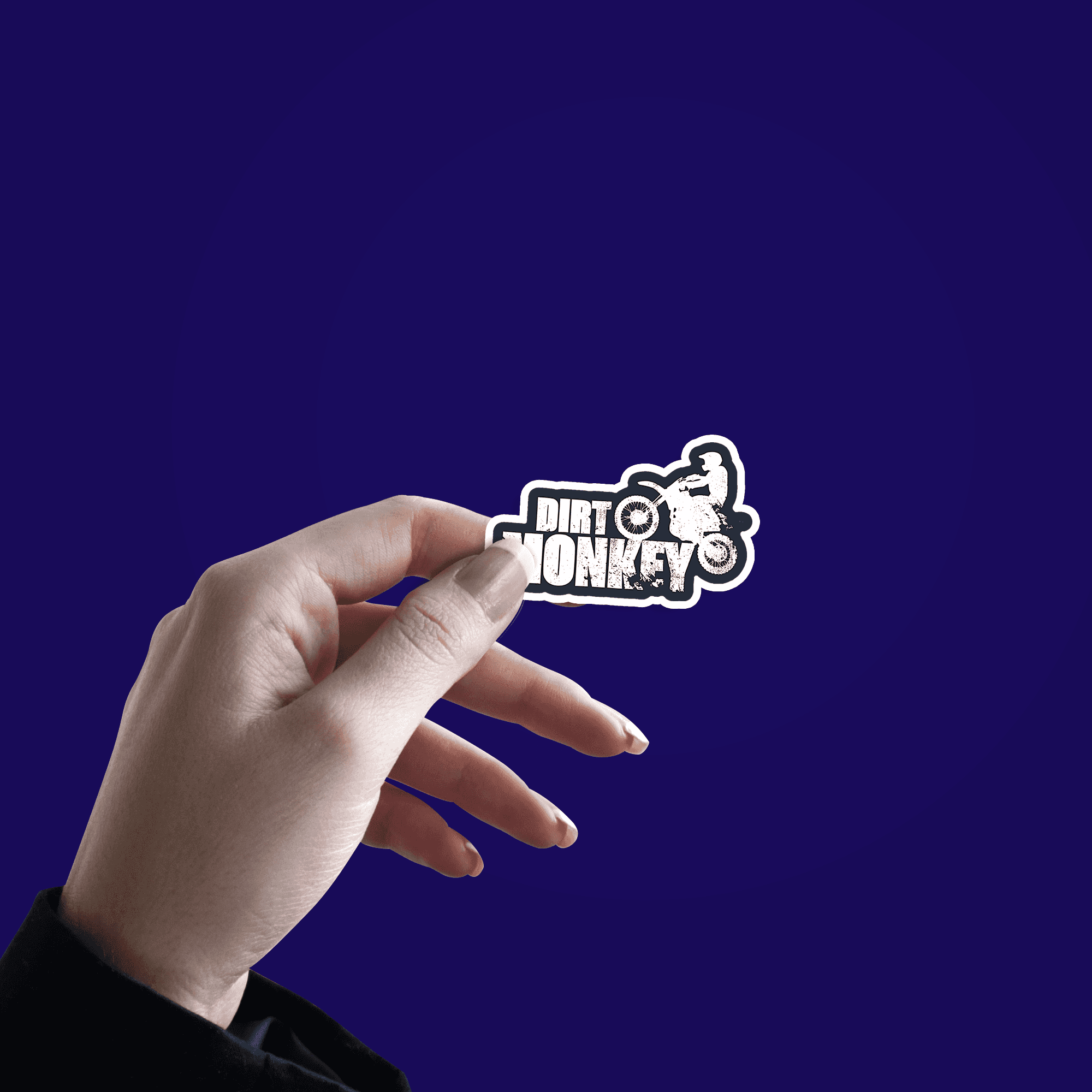 Drift Monkey Sticker - sticckiz.com