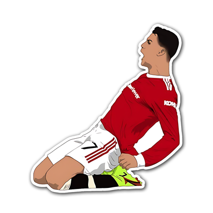 Christiano Ronaldo winning pose Sticker