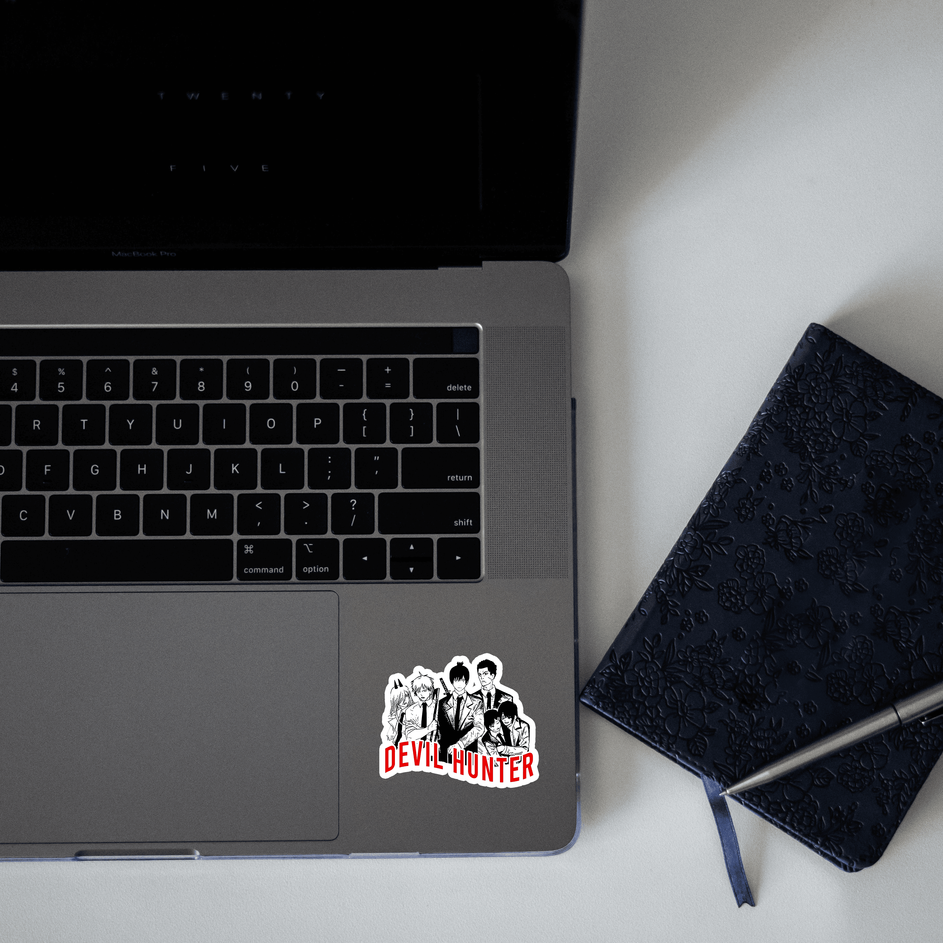 Devil hunter sticker - sticckiz.com