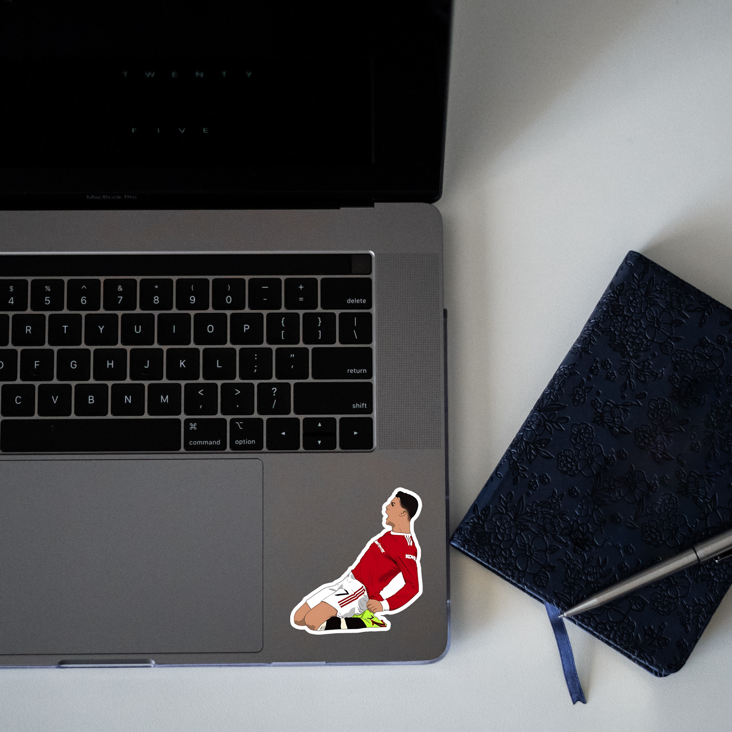 Christiano Ronaldo winning pose Sticker