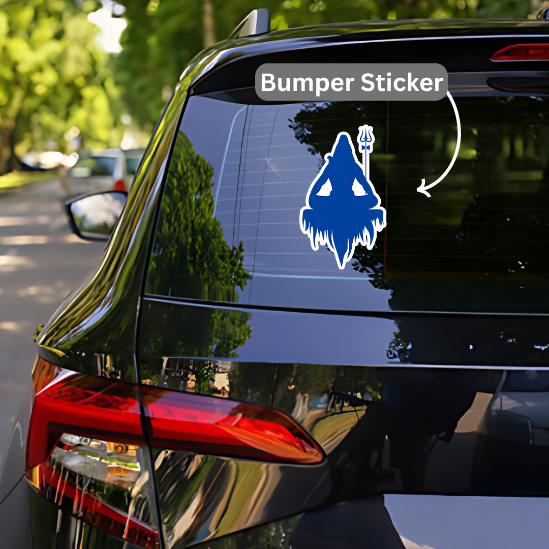 Mahakal V3 Bumper Sticker