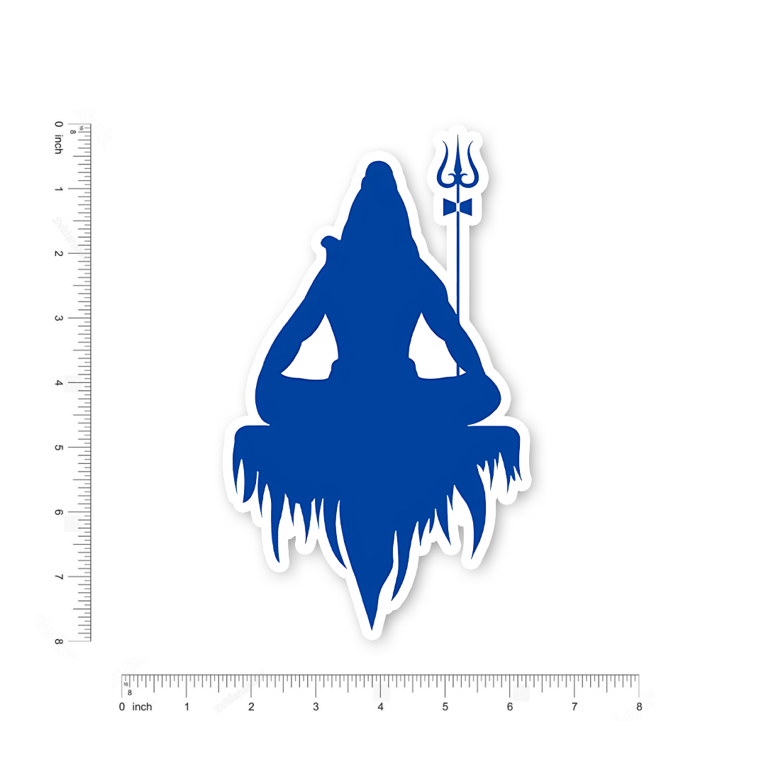 Mahakal V3 Bumper Sticker