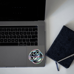 Car Wheel rimWork Holographic Sticker - sticckiz.com