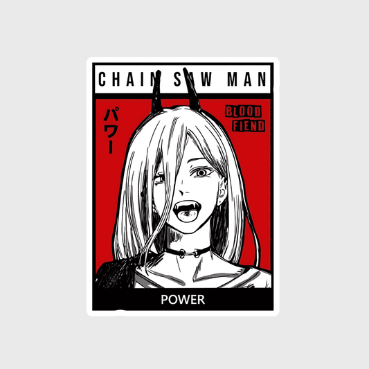 Chainsaw man Fiend Sticker - sticckiz.com