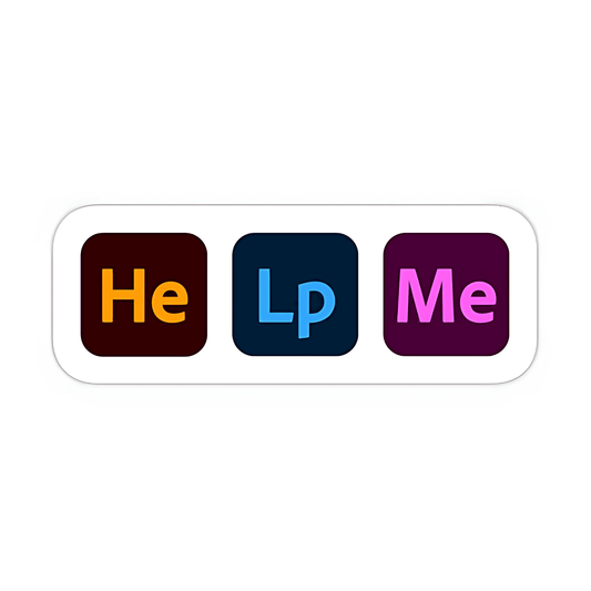 He-Lp-Me Sticker - sticckiz.com