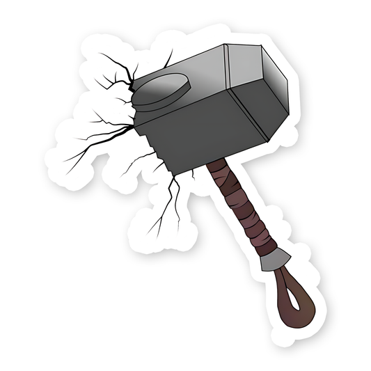 Hammer Sticker