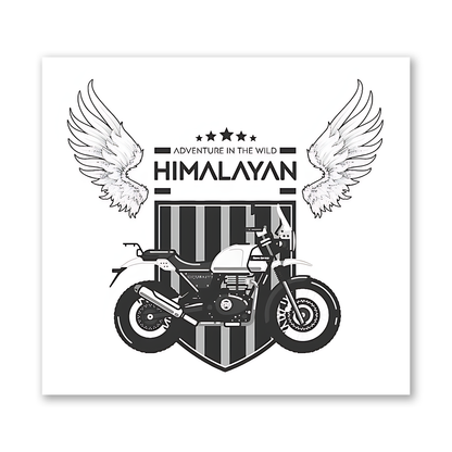 Himalayan Motorcycle Sticker