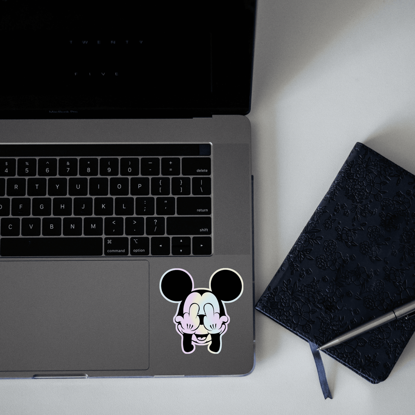 Micky Mouse Holographic Sticker - sticckiz.com