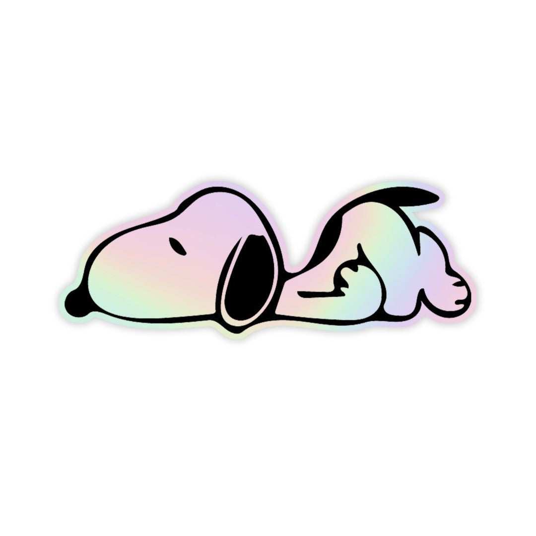 Snoopy Holographic Sticker - sticckiz.com