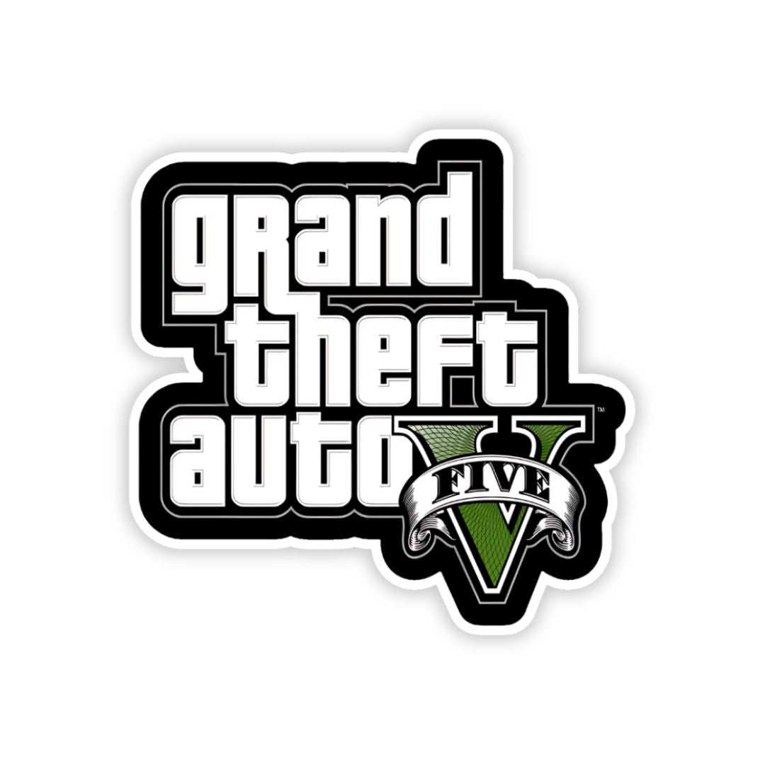 Grand theft Auto V5 bumper Sticker - sticckiz.com