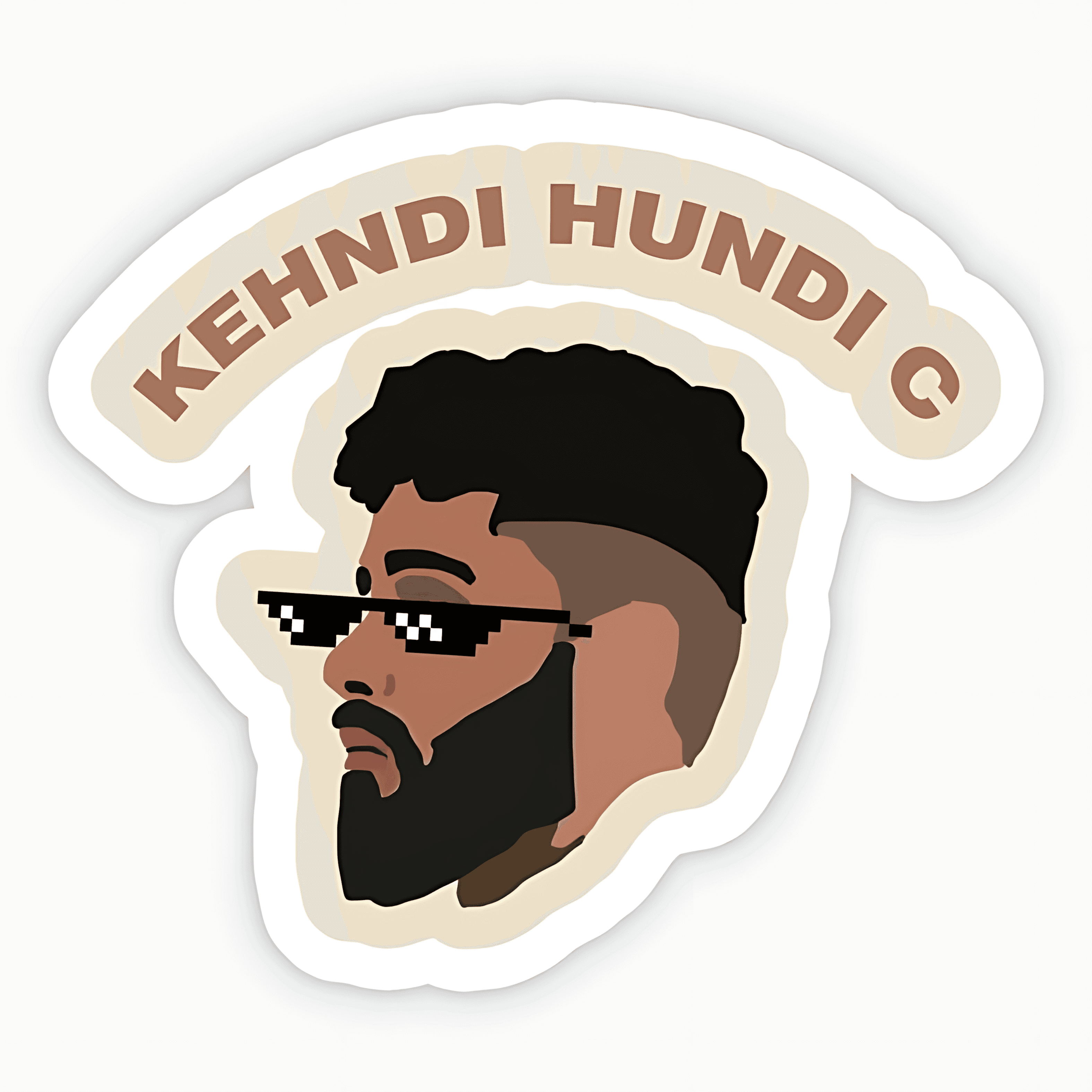 Kehndi Hundi c AP Dhillon Sticker - sticckiz.com