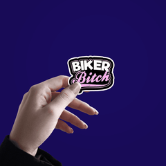 Biker Bi##h Sticker