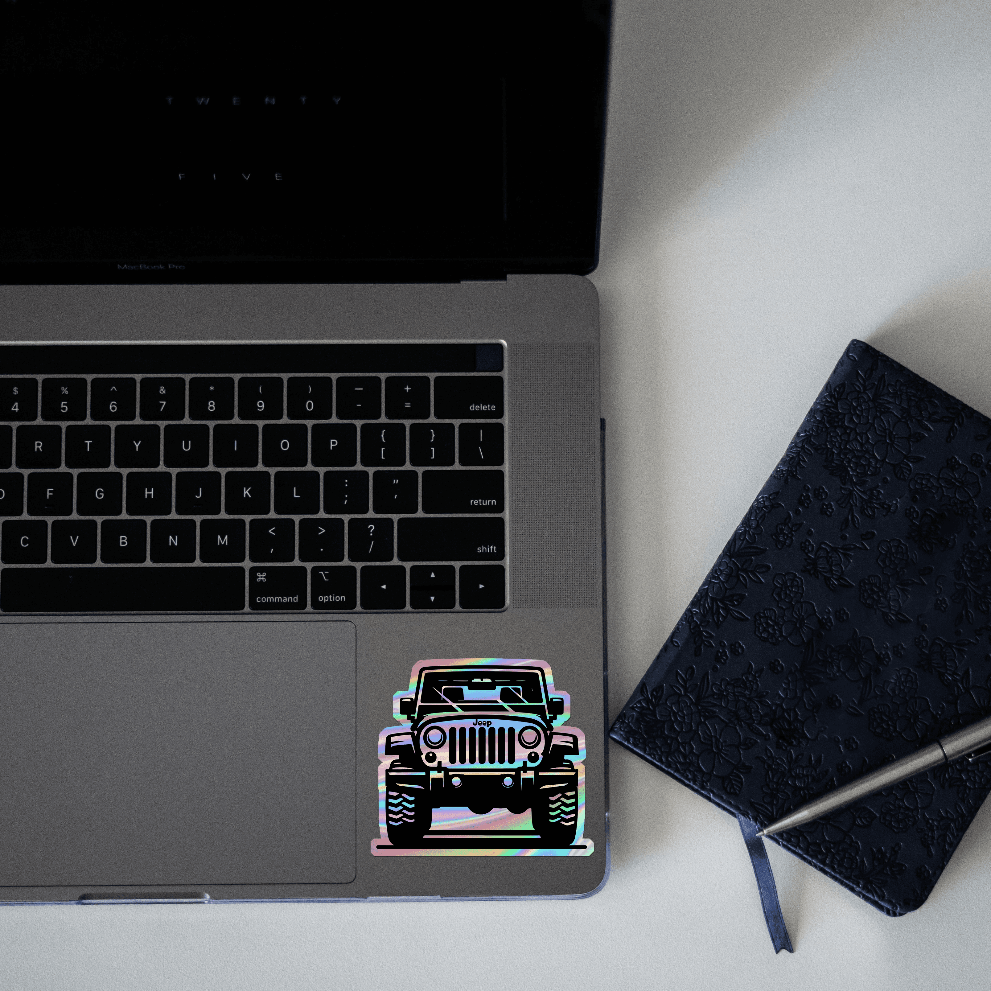 Jeep Holographic Sticker - sticckiz.com