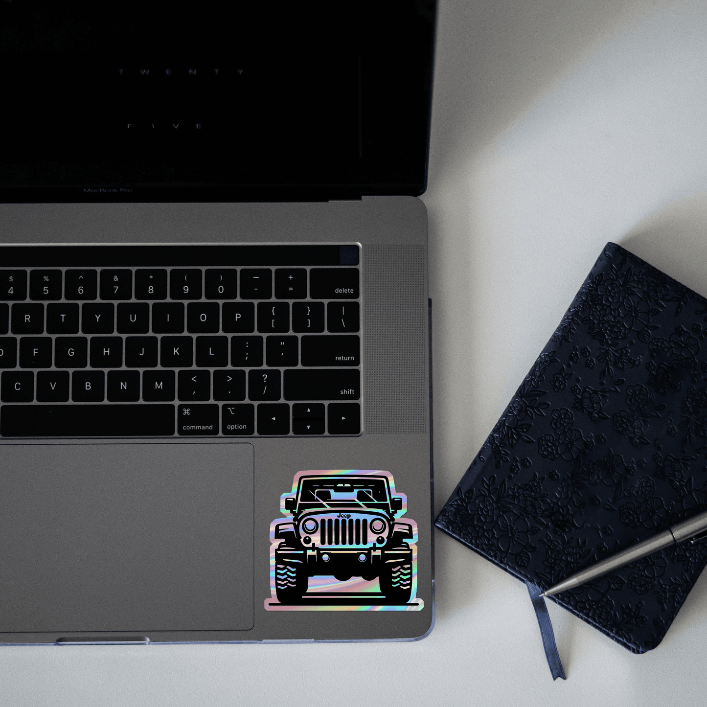 Jeep Holographic Sticker - sticckiz.com