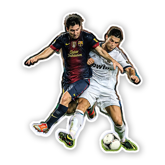 Football Player running with ball Sticker