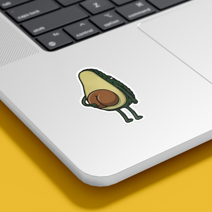 Avacado Funny Animated Sticker