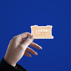 Greek Parthenon Sticker - sticckiz.com