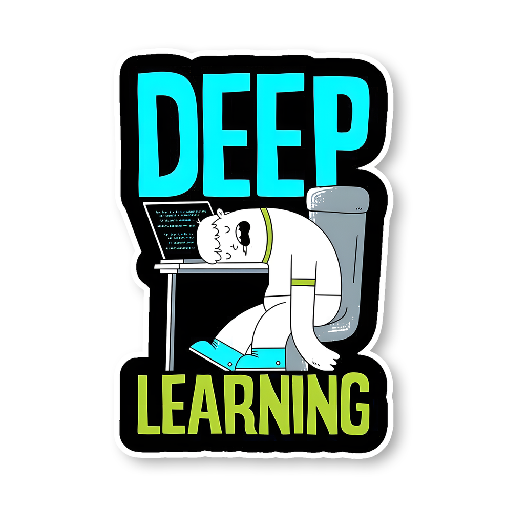 Deep Learning Sticker – sticckiz.com
