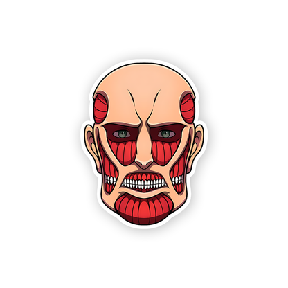 Colossal titan Sticker