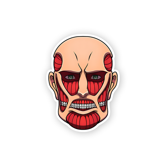 Colossal titan Sticker