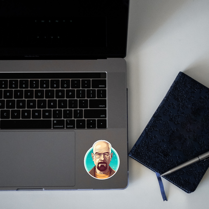 Walter White from the television series Breaking Bad Sticker