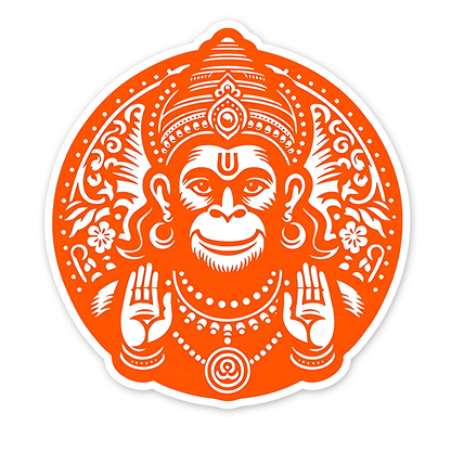 Lord Hanuman ji Bumper Sticker