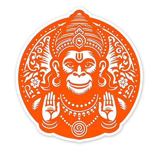 Lord Hanuman ji Bumper Sticker