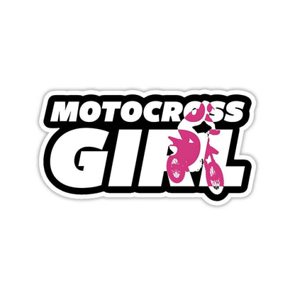 Motocross Girl Sticker - sticckiz.com