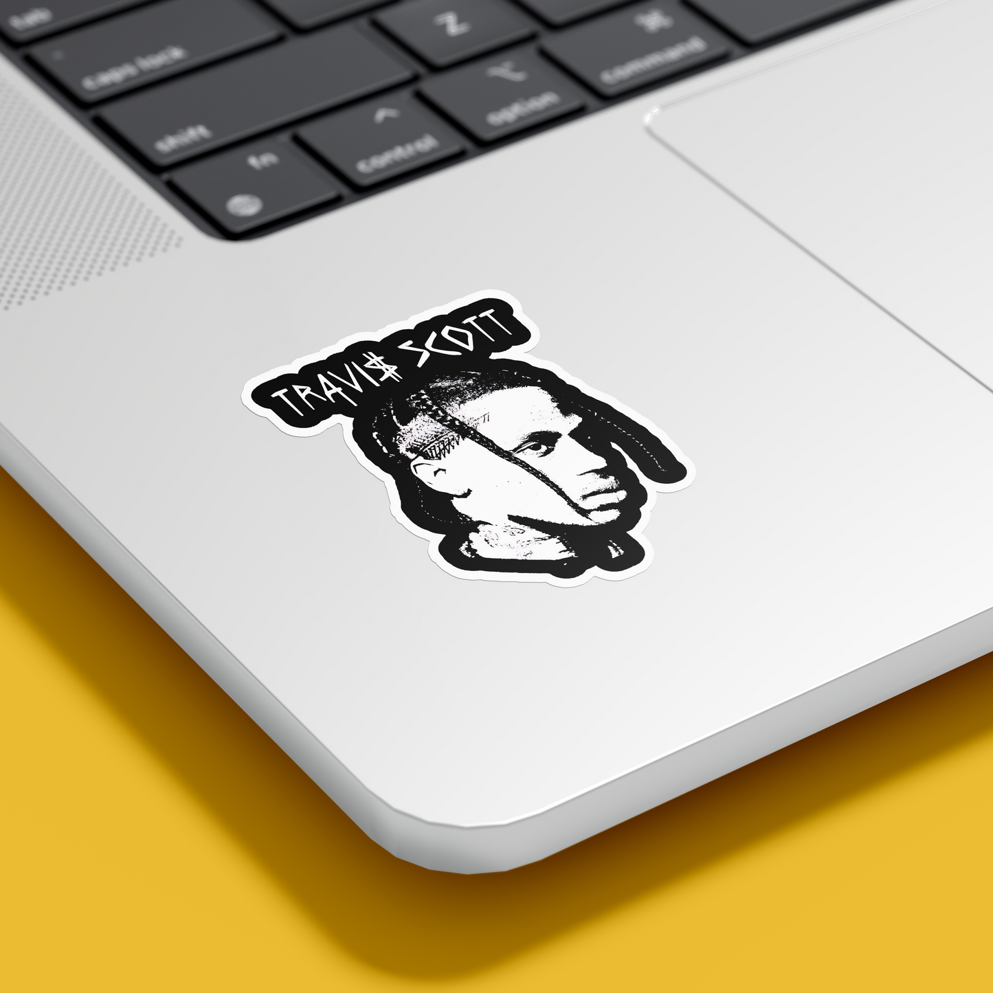 Travis Scott Singer Sticker