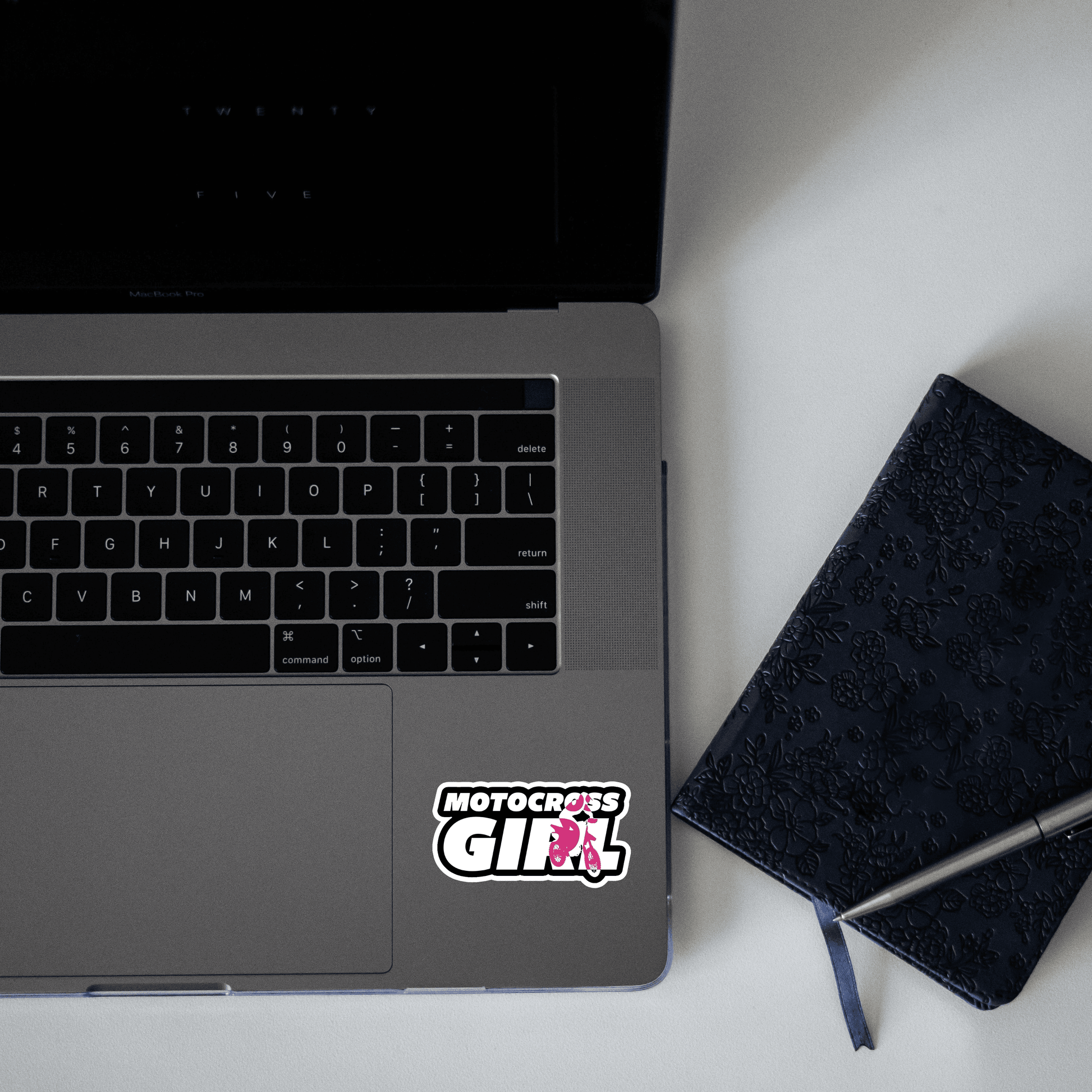 Motocross Girl Sticker - sticckiz.com