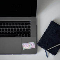Limited edition Holographic Sticker - sticckiz.com