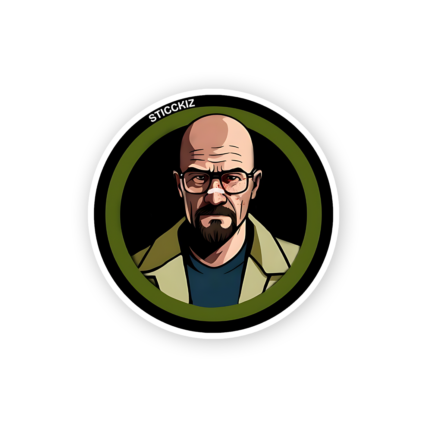 Breaking bad Walter White Sticker