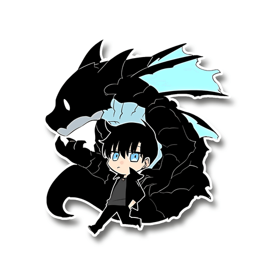 Chibi Kaisel Solo Levelling Sticker - sticckiz.com