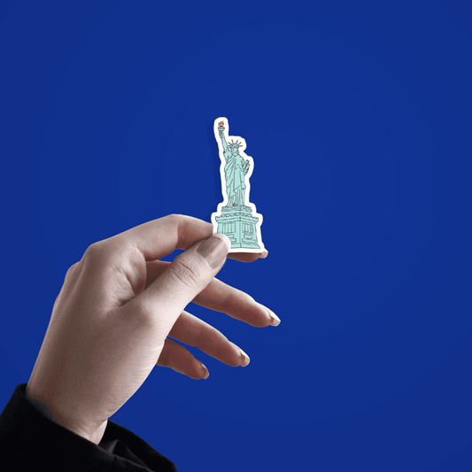 Statue Of Liberty Sticker - sticckiz.com
