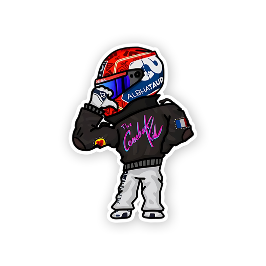 Bike Racer Sticker