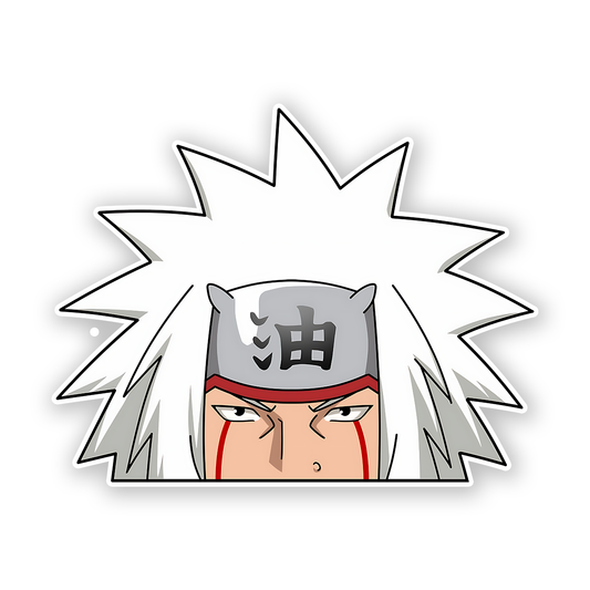 Jiraiya from the Naruto Shippuden anime series Sticker