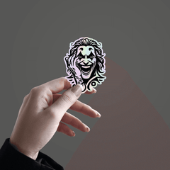 Joker Holographic Sticker - sticckiz.com