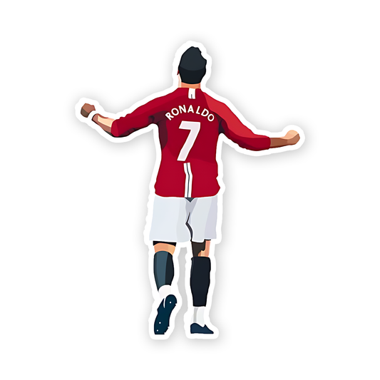 Ronaldo 7 Sticker