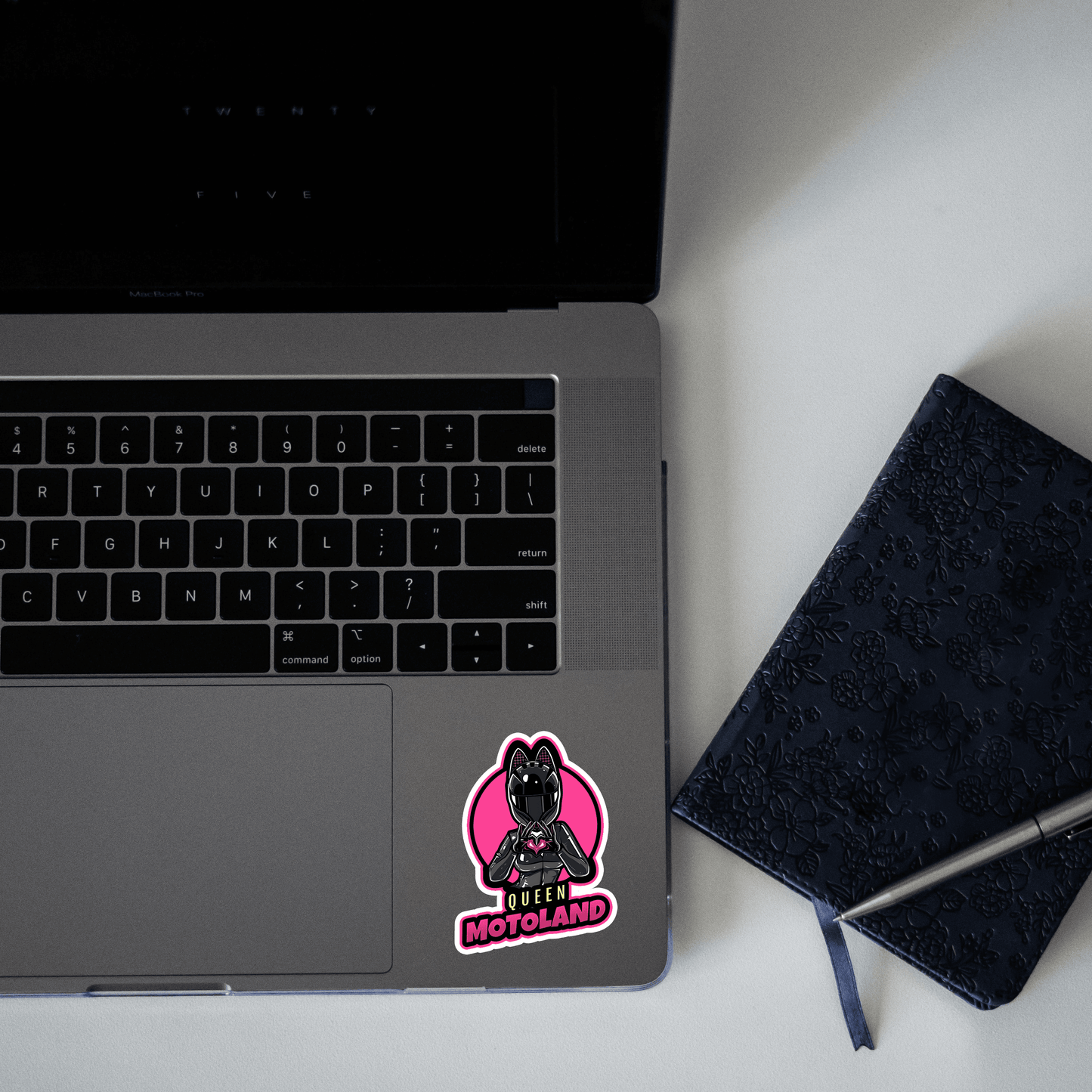 Queen Motoland Sticker - sticckiz.com