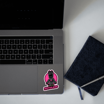 Queen Motoland Sticker - sticckiz.com