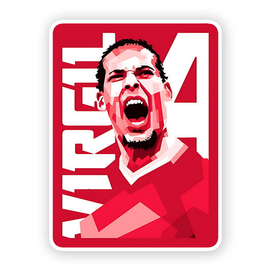 Virgil van Dijk Sticker