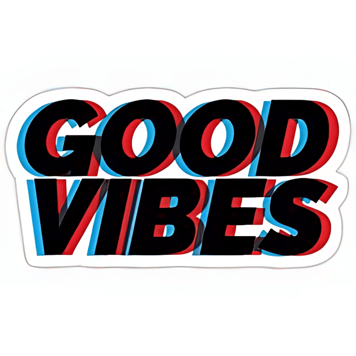 Good Vibes Sticker - sticckiz.com