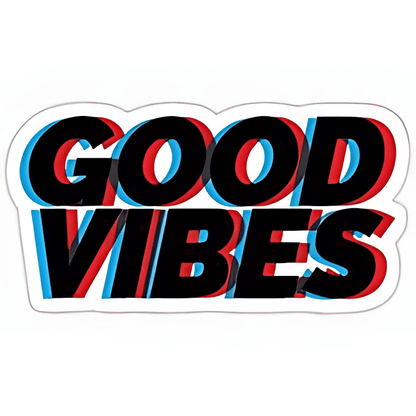 Good Vibes Sticker - sticckiz.com
