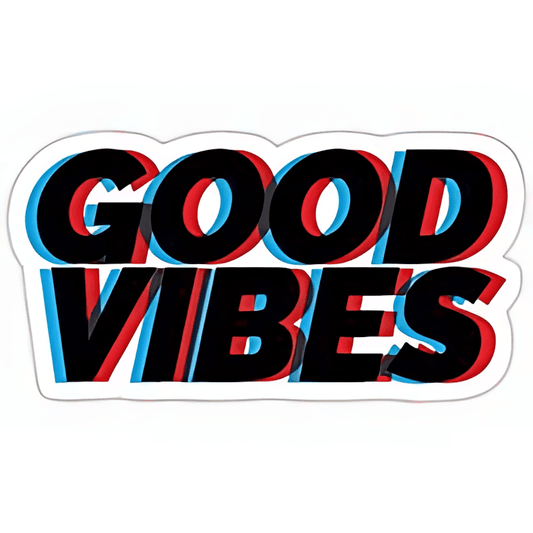 Good Vibes Sticker - sticckiz.com