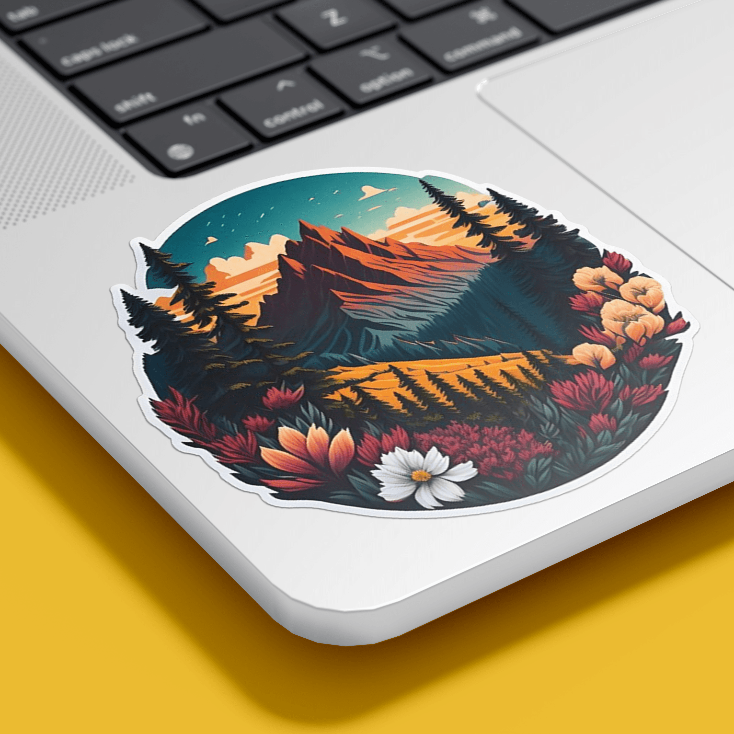 Aesthetic Scene Sticker - sticckiz.com