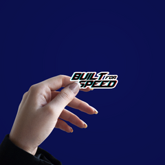 Built for Speed Sticker