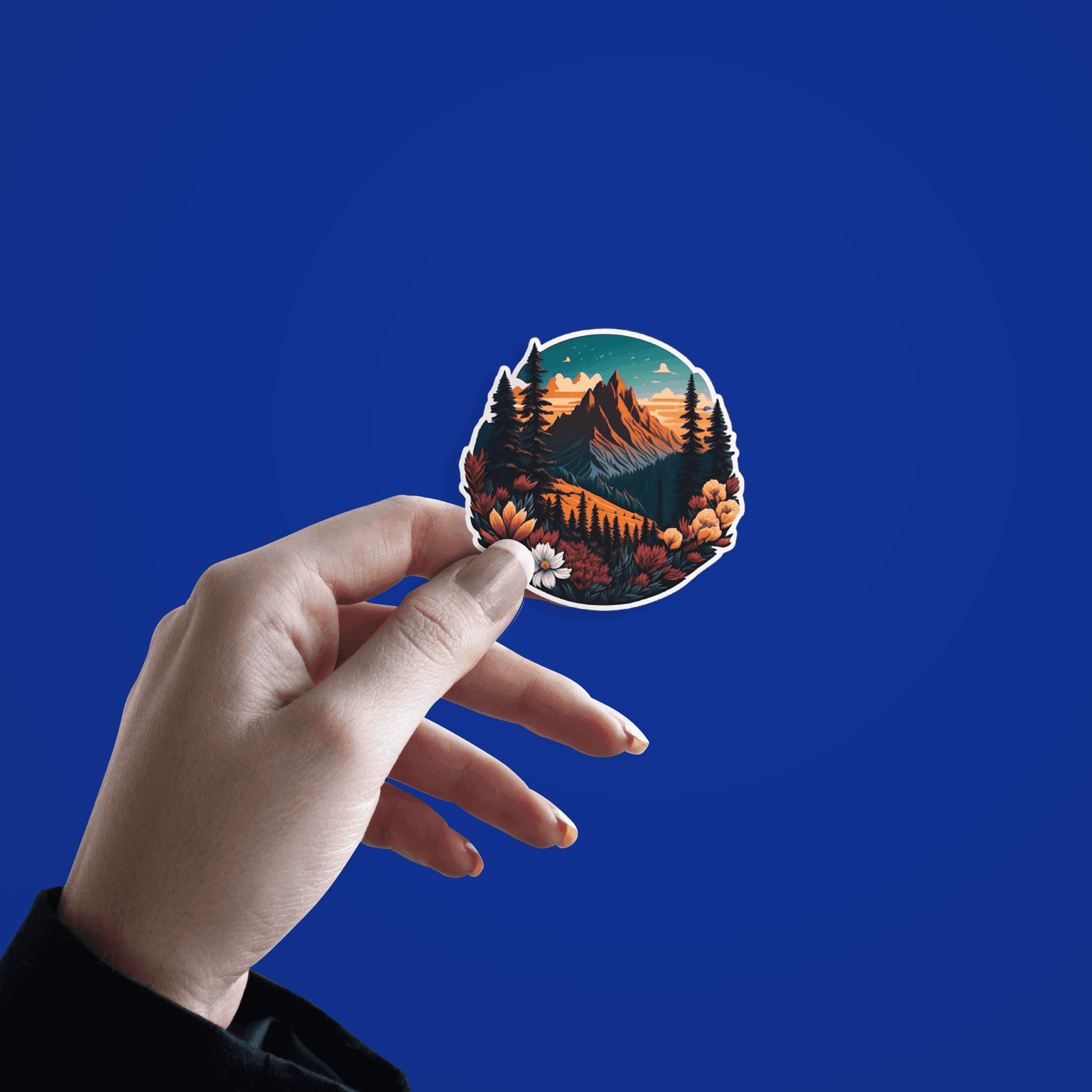 Aesthetic Scene Sticker - sticckiz.com