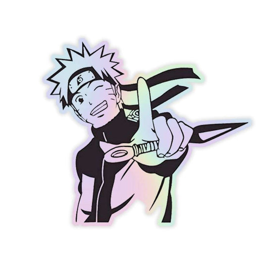 Naruto Shippuden Holographic Sticker - sticckiz.com